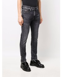 Jean skinny gris foncé Diesel