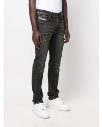 Jean skinny gris foncé Diesel