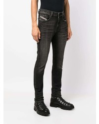 Jean skinny gris foncé Diesel