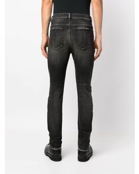 Jean skinny gris foncé Diesel