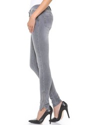 Jean skinny gris foncé