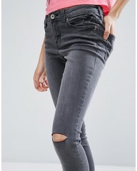 Jean skinny gris foncé Brave Soul