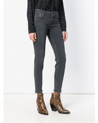 Jean skinny gris foncé Dondup