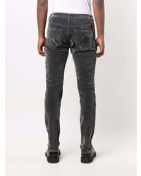 Jean skinny gris foncé Philipp Plein