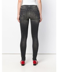 Jean skinny gris foncé 7 For All Mankind