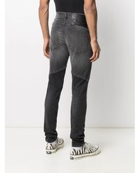 Jean skinny gris foncé Diesel