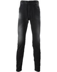 Jean skinny gris foncé Diesel