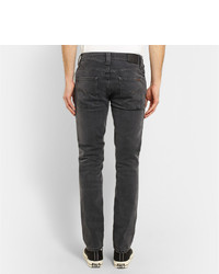 Jean skinny gris foncé Nudie Jeans