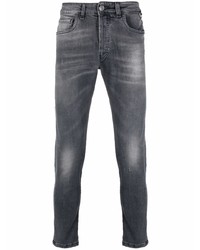 Jean skinny gris foncé Low Brand