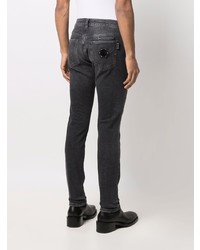 Jean skinny gris foncé Philipp Plein