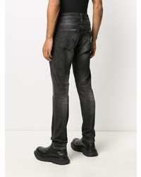 Jean skinny gris foncé Philipp Plein