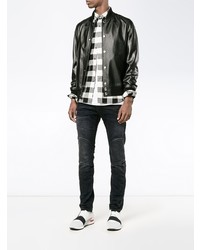 Jean skinny gris foncé Neil Barrett