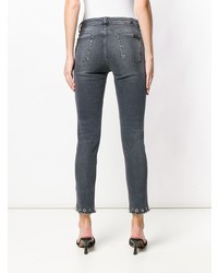 Jean skinny gris foncé 7 For All Mankind