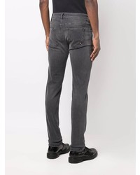 Jean skinny gris foncé Incotex