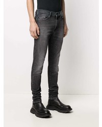 Jean skinny gris foncé Diesel