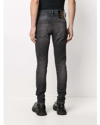 Jean skinny gris foncé Diesel