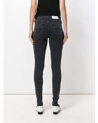 Jean skinny gris foncé 7 For All Mankind