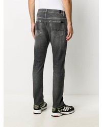 Jean skinny gris foncé 7 For All Mankind