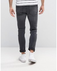 Jean skinny gris foncé Cheap Monday