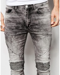 Jean skinny gris Religion