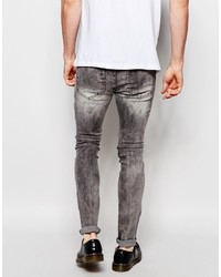 Jean skinny gris Religion