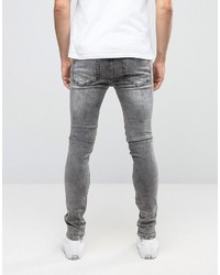 Jean skinny gris Religion