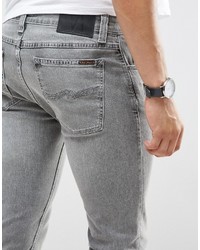 Jean skinny gris Nudie Jeans
