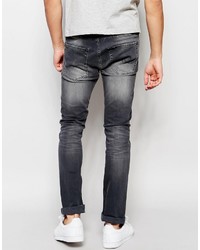 Jean skinny gris Jack and Jones