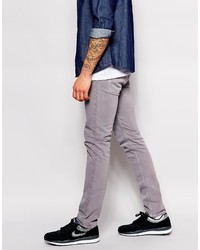 Jean skinny gris