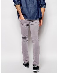 Jean skinny gris