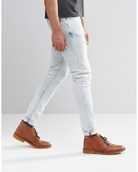 Jean skinny gris Nudie Jeans