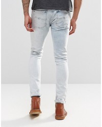 Jean skinny gris Nudie Jeans