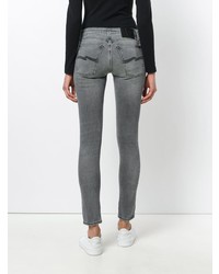 Jean skinny gris Nudie Jeans Co
