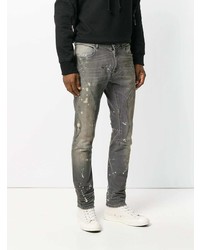 Jean skinny imprimé gris Faith Connexion