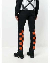 Jean skinny imprimé noir Off-White