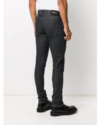 Jean skinny imprimé noir Dondup