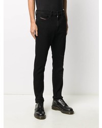 Jean skinny imprimé noir Diesel