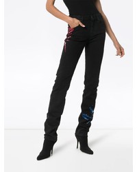 Jean skinny imprimé tie-dye noir Calvin Klein 205W39nyc