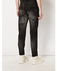 Jean skinny noir Maison Mihara Yasuhiro