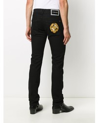 Jean skinny noir Versace