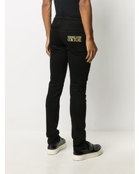 Jean skinny noir VERSACE JEANS COUTURE