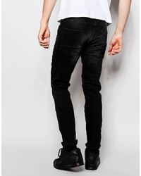 Jean skinny noir Pull&Bear