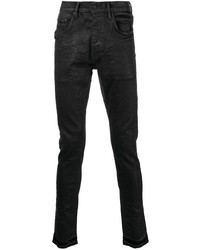 Jean skinny noir purple brand