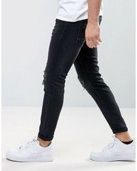 Jean skinny noir Pull&Bear