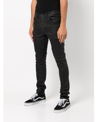 Jean skinny noir purple brand