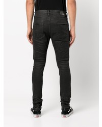 Jean skinny noir purple brand