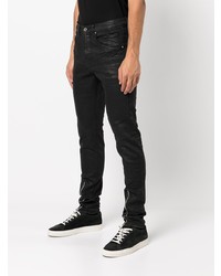 Jean skinny noir purple brand