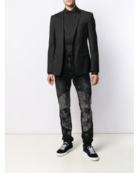 Jean skinny orné noir Philipp Plein