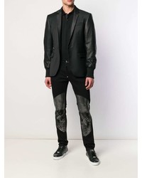 Jean skinny orné noir Philipp Plein