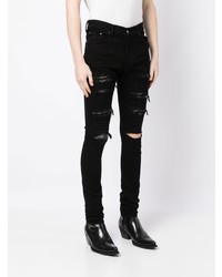 Jean skinny orné noir Amiri